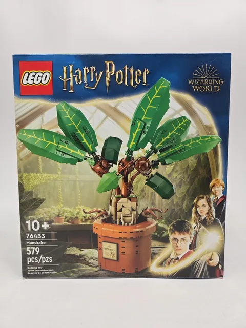 Lego Harry Potter Mandrake New (76433) OPEN BOX COMPLETE 
