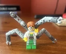 LEGO Dr. Octopus Otto Octavius / Doc Ock Minifigure Mechanical Arms sh110