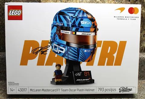 Lego McLaren F1 Team Oscar Piastri Helmet 