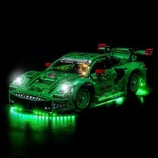 LocoLee Light kit Compatible with Lego 42224 Porsche 911 GT3 R Rexy AO Racing Ca