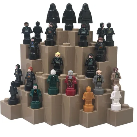 LEGO Micro figures Mix Lot Of 23 Pre Owned Use Mostly Harry Potter