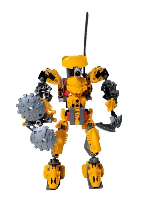 Lego Bionicle Warriors 8755 KEETONGU - Complete w/ Red Rhotuka Spinner & Manual