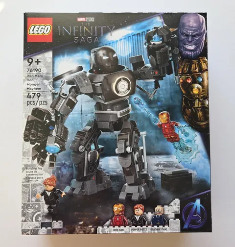 LEGO Marvel Infinity Saga - Iron Man: Iron Monger Mayhem (76190) New Sealed