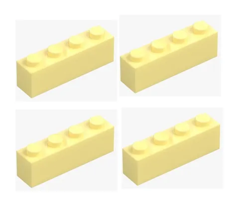 LEGO ® 4x brick 1x4 cool yellow yellow 3010 6036232 building block spare part brick New
