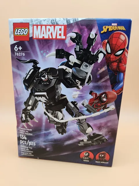 LEGO 76276 Marvel Venom Mech Armor Vs Miles Morales Factory Sealed Set