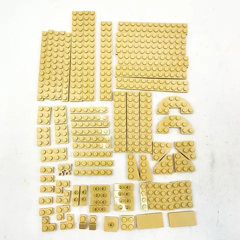 LEGO 21058 Great Pyramid Tan Bricks Lot of 75 Replacement