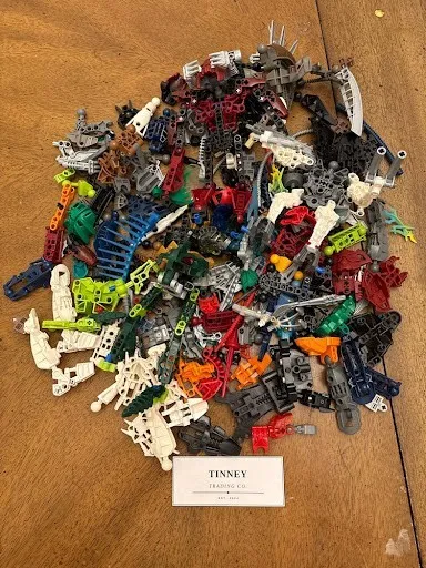 LEGO Bionicle Bulk Parts Lot Premium MOC Pack Kanohi Masks Hero Factory CCBS
