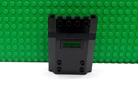 Lego 1 Black 2x6x6 Wall Panel Cell Door Jail NEW
