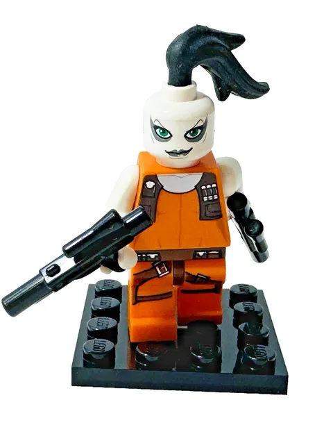 LEGO Star Wars the Clone Wars Aurra Sing Minifigure sw0306 7930 PLEASE READ