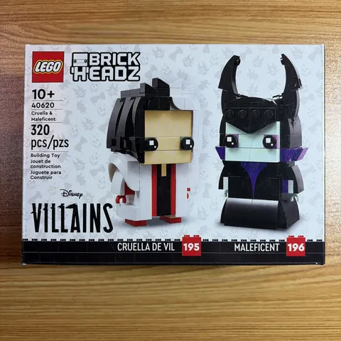 LEGO BRICKHEADZ: Cruella & Maleficent (40620)