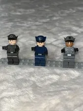 Lot Of 3 Lego Minifigure Star Wars Minifigures Sw0670 Sw0832 First Order Officer