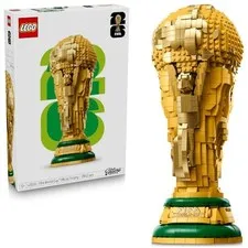 LEGO FIFA World Cup Trophy 43020 Life-Size 2026 Replica 2842pc Bracket NEW