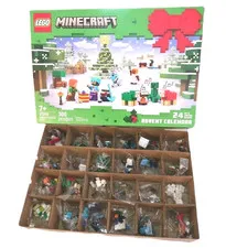 LEGO 21280 Minecraft Advent Calendar Sealed Bags Open Box Complete Kit
