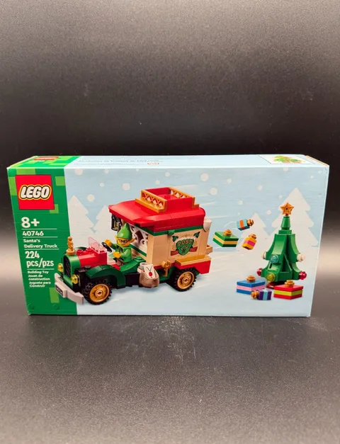 LEGO 40746 Santas Delivery Truck 224 Pcs Christmas Holiday 2024 Set NEW Sealed