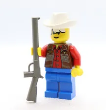Cowboy Red Shirt 6769 6762 6765 Western Wild West Cowboys LEGO Minifigure Figure