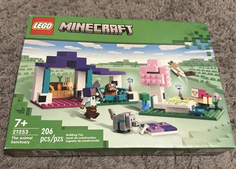 Lego Minecraft The Animal Sanctuary 21253 - New (206 Pcs) Sealed 