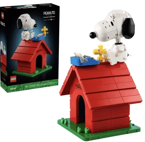 LEGO Ideas Peanuts: Snoopy’s Doghouse 21368 Brand New
