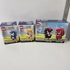 Lego Brickheadz - Sonic, Tails, Knuckles, Shadow - 40627 40628 40672 **New**