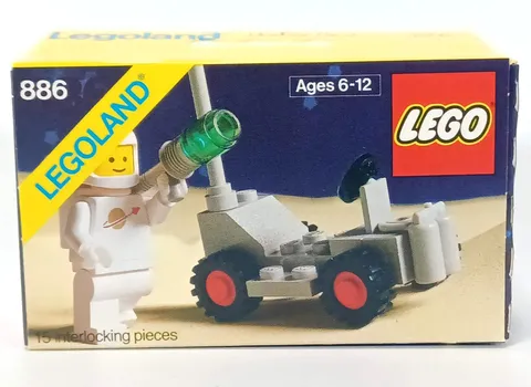 Lego Space 886 Space Buggy Astro Car 1984 Vintage Brand 'New-Other' Sealed Box
