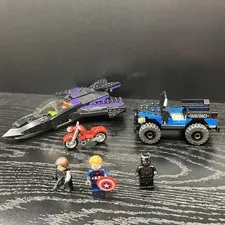 LEGO 76047 Marvel Super Heroes - Black Panther Pursuit -  100% Complete Retired