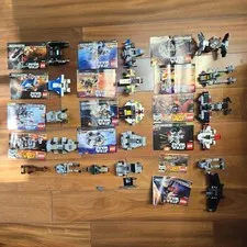 Lot Of Lego Star Microfighters 17 Microfighters.  Most Complete With Instruction