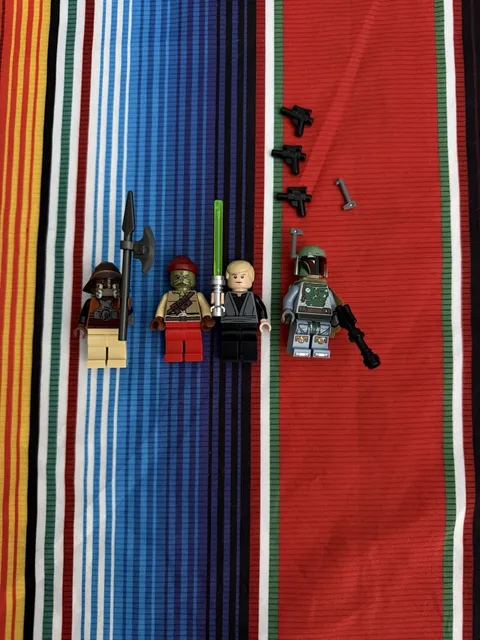 LEGO Star Wars: Desert Skiff (9496) minifigures only