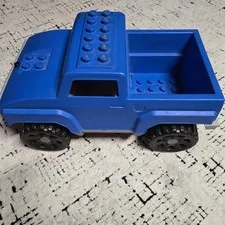 Big Lego Pretend Play Truck for big lego blocks Childrens Toy Blue 