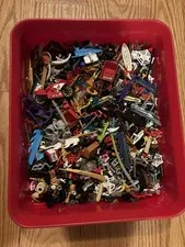 1 Lb 7 Oz Lot Of Lego Minifgure Weapons Accessories Lot huge collection