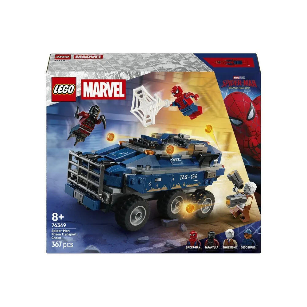 LEGO Marvel 76349 Spider-Man Prison Break Chase Building Set 