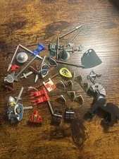 Lego Green Dragon Knights, Lego Kingdoms, Lego Red Lion Knights Weapons Lot