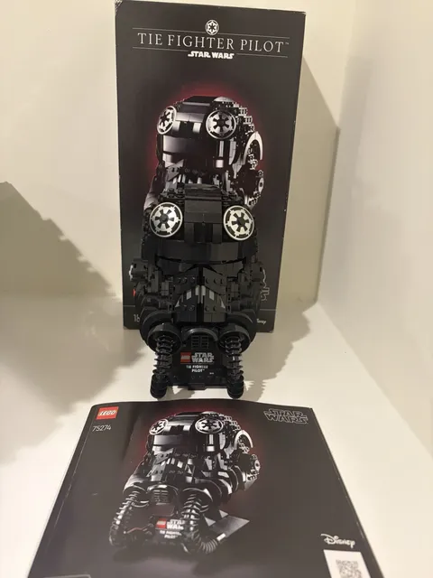 LEGO Star Wars: Tie Fighter Pilot Helmet (75274) USED WITH BOX & MANUAL