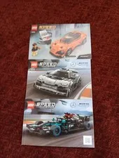 LEGO Speed Champions 2 - 76909 Mercedes & 75880 McLaren Instruction booklet only