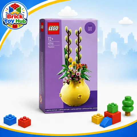 LEGO 40588 Flowerpot Flower Pot GWP New Sealed 292 pcs Botanical Home Decor