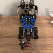 LEGO NINJAGO: Thunder Raider (70723)  build complete. one mini figure