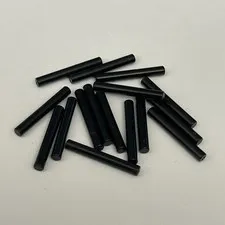 Lego 17715 1 7/8" Bar Black Replacement Parts Pieces Lot of 16