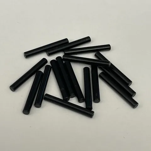 Lego 17715 1 7/8" Bar Black Replacement Parts Pieces Lot of 16