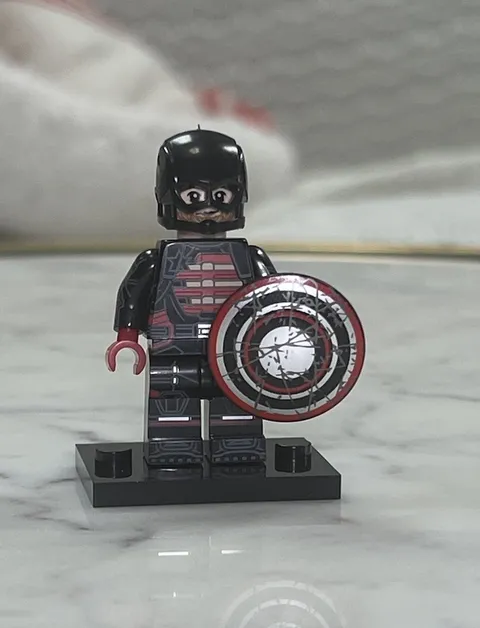 Lego US Agent Custom Printed Minifigure Captain America Thunderbolts