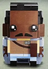 Lando Calrissian LEGO Star Wars BrickHeadz #204 New Sealed w/ Manual