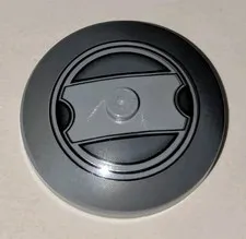 LEGO Round Dish 4 x 4 Inverted with AT-TE Pattern Light Bluish Gray 3960pb005