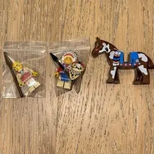 LEGO Western Indian Set W/Horse and Shield 1997 Amazing Condition