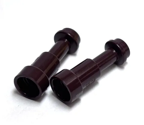 Lego - Minifigure Utensil - Lot of 2 - Dark Brown, Telescope, Spy Glass