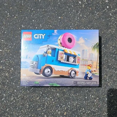 LEGO® City Great Vehicles Donut Truck 60452 [New Toy] Brick