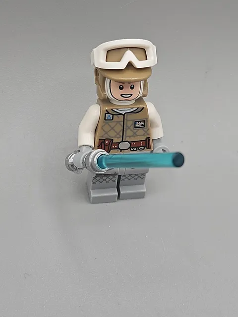 LEGO Star Wars Luke Skywalker Minifigure Rebel Hoth sw1143 75298 75340 Balaclava