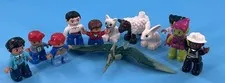 Lego Duplos Lot Figures Plus Lego Dinosaur Animals