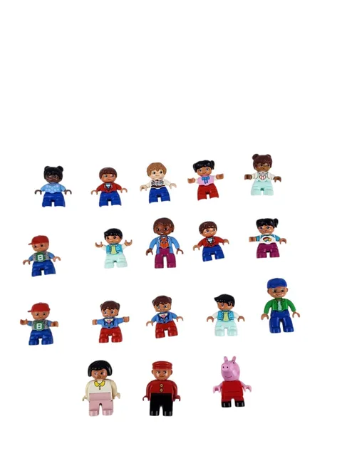 Lego Duplo Lot of 18 People Adult & Children Figures