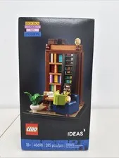 (READ) LEGO Ideas: Books Are My Passion Library 40698 New Sealed