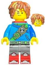 LEGO® Minifigure DREAMZzz drm016 Mateo Red Backpack