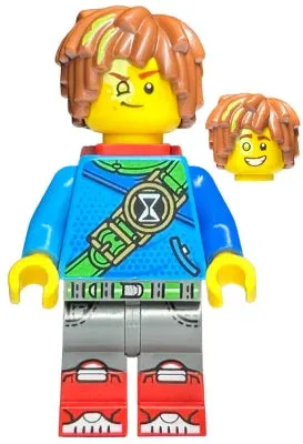 LEGO® Minifigure DREAMZzz drm016 Mateo Red Backpack