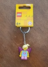 LEGO Minifigure Keychain - Lady Butterfly Girl 853795 *NEW*