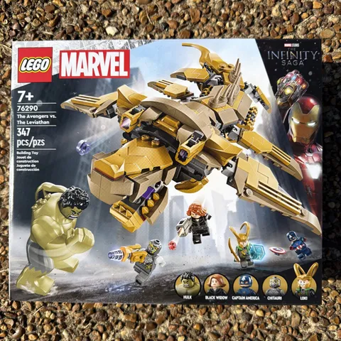 NEW LEGO Marvel 76290 Avengers v Leviathan Hulk Loki Captain America Black Widow